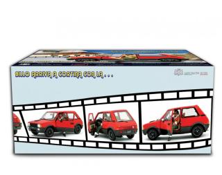 Innocenti De Tomaso Turbo 1983 Rosso & Jerry Calà (Billo)  Laudoracing 1:18 Resinemodell (Türen, Motorhaube... nicht zu öffnen!)